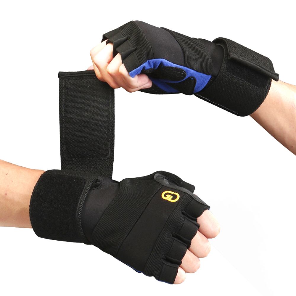 Crossfit G - 1Pair Workout Gloves with Wrist Support