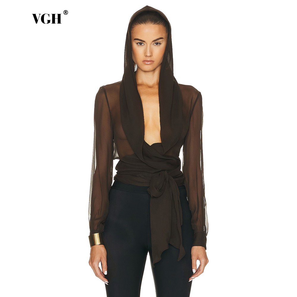 VGH Chic Coffee Sheer Fabric B - Crossfit Event ulasan dan harga