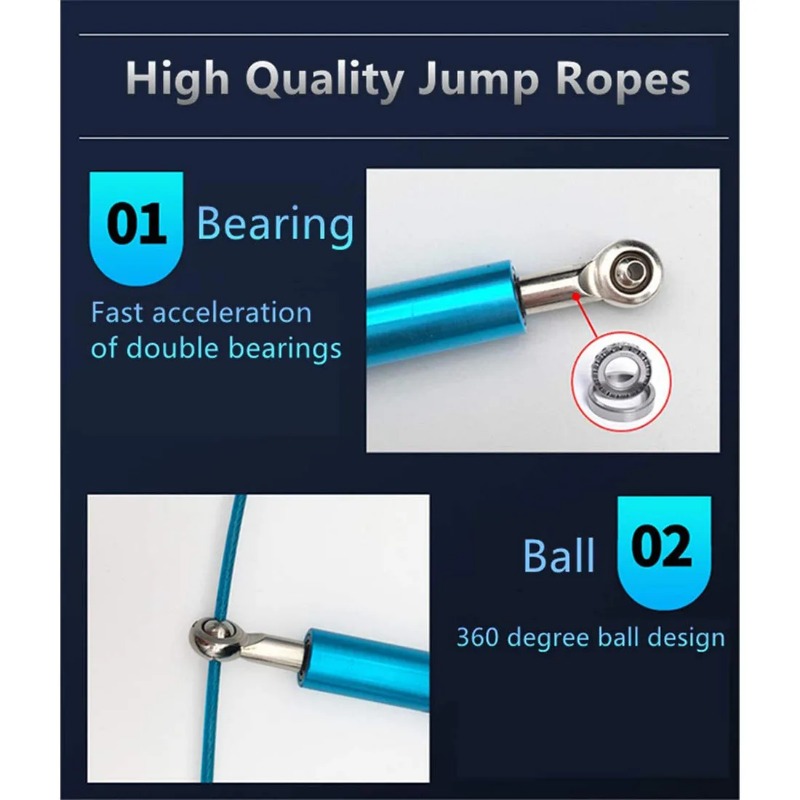 New Fitness Jump Ropes Crossfi - Crossfit No Equipment ulasan dan harga