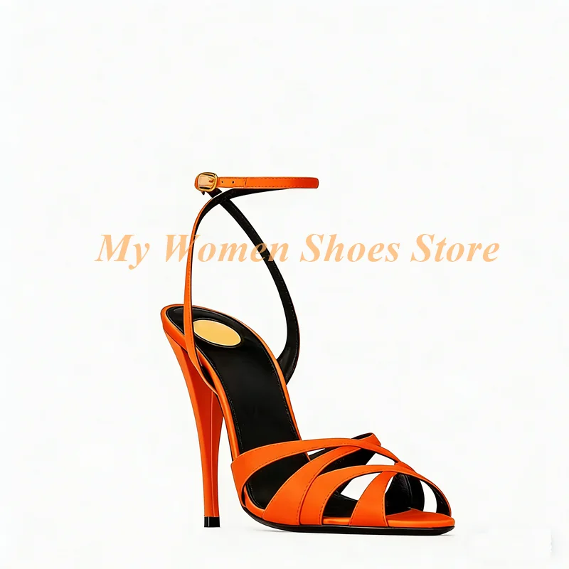 Cross Strap Open Toe Sandals A - Crossfit Outfit ulasan dan harga