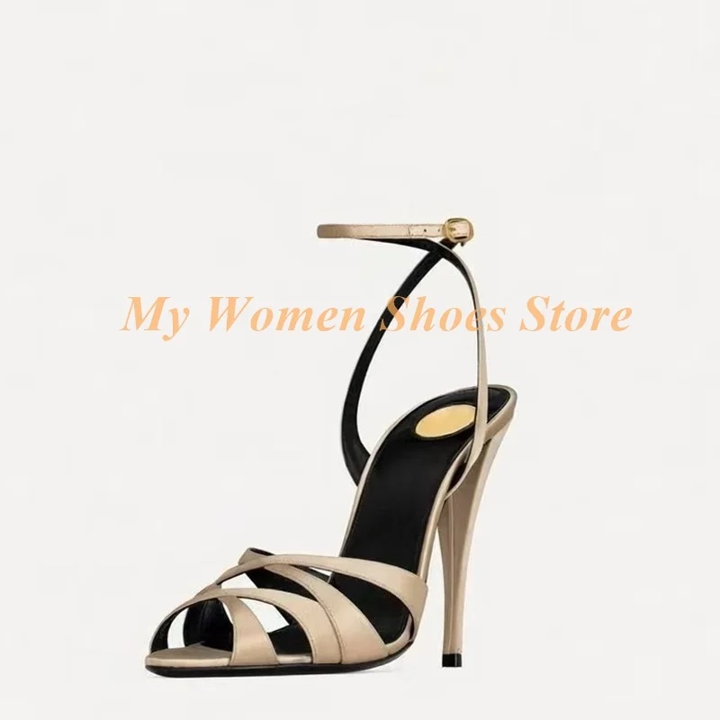 Cross Strap Open Toe Sandals A - Crossfit Outfit ulasan dan harga