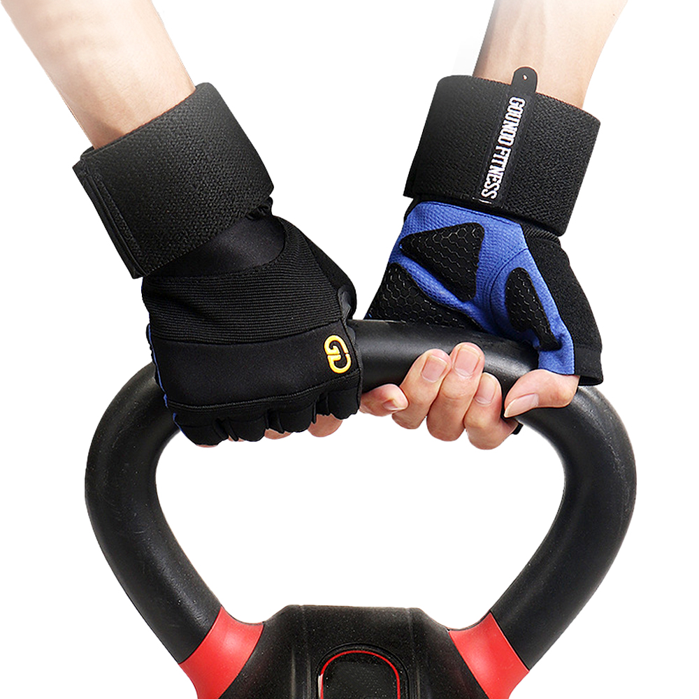 1Pair Workout Gloves with Wris - Crossfit G ulasan dan harga