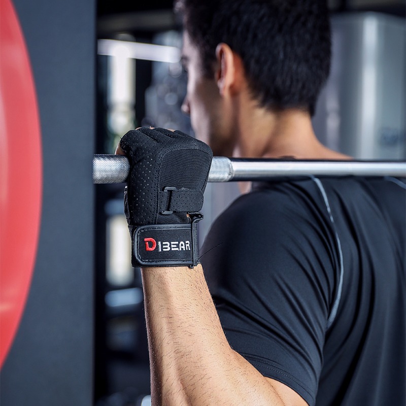 Bodybuilding Gym Gloves Powerl - Crossfit G ulasan dan harga